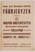 1942 Monori Mag. Tavaszi képes főárjegyzéke