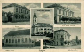 Polgár hitelszövetkezet, polgári iskola, római katolikus népiskola, zárda