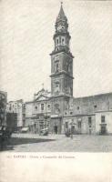 Naples, Napoli; Chiesa e Campanile del Carmine / Santa Maria del Carmine (fa)