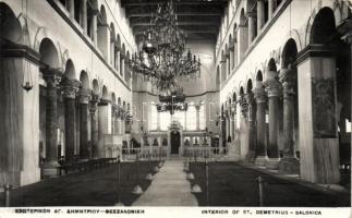 Thessaloniki, St. Demetrius church interior (EK)