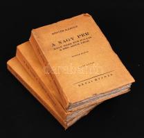 Eötvös Károly: A nagy per I-III. Mely ezer éve folyik s még sincs vége. Révai Kiadás. Apró szakadásokkal
