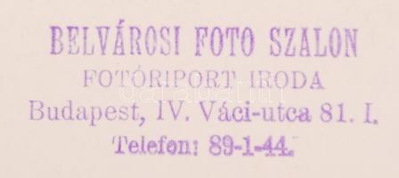 cca 1920-1940 6 db csoportkép a budapesti társasági élet szereplőiről; bálok, fogadások, táncestek; ...