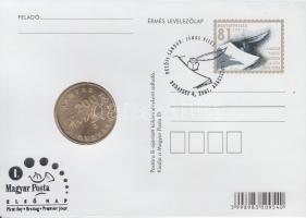 2001. 200Ft "Petőfi Sándor: János vitéz" érmés levelezőlapon T:BU