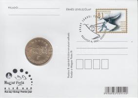 2001. 200Ft "Arany János: Toldi" érmés levelezőlapon T:BU