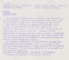 cca 1940 Ciprusi kötélverő. Sajtófotó feliratozva cca 1940 Ciprus rope-maker 24x30 cm