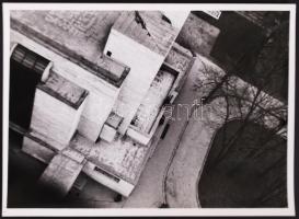 Ismeretlen szerző építészeti fotográfiája 13x18 cm