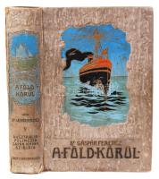 Gáspár Ferencz: A Föld körül III. Kelet- és Hollandus India. Adentől - Elő- és Hátsó-India körül Jáva szigetéig. 141 képpel, 26 melléklettel. Bp., 1906, Singer és Wolfner. Kiadói, egységes, festett, dombornyomott, aranyozott, egészvászon sorozatkötésben, kopottas állapotú, gerincén sérült