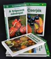 Természetkalauz: 4 kötet: A trópusok gyümölcsei; A trópusok növényei; Cserjék; Szántók és mezők világa. Bp., 1998-2002, Magyar Könyvklub. Kartonált, illusztrált