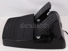 Thrustmaster kormány és pedál PC számítógépekhez, USB csatlakozóval, működik, 25×25 cm + 24×24 cm