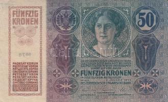 1914. 50K (2x) T:II,II-