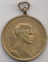 1917. Bronz Vitézségi Érem "IV. Károly / Fortitudini" mellszalag nélkül szign: Kautsch T:2- Hungary 1917. Medal for Bravery without ribbon Br sign: Kautsch C:VF