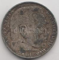 Német 3. Birodalom 1937A 2M Ag "Hindenburg" T:3
German Third Reich 1937A 2 Marks Ag "...