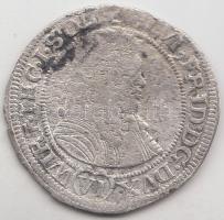 Német Államok / Württemberg-Öls 1674. 6Kr Ag "Sylvius Friedrich" T:2-/3 German States / Wurttemberg-Öls 1674. 6 Kreuzer Ag "Sylvius Friedrich" C:VF/F