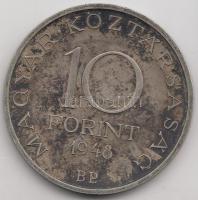 1948. 10Ft Ag "Széchenyi" T:2-