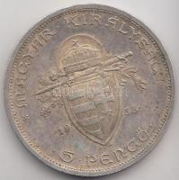 1938. 5P Ag "Szent István" T:2-