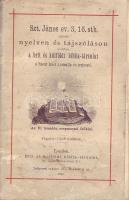 1895 Szent János ev. 3,16 számos nyelven és tájszóláson