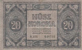 1919. augusztus 9. 20K T:III