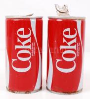 2 db antik coca-colás doboz, m:12 cm (2×)