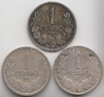 1926. 1P Ag (3x) T:3