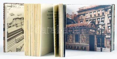 Minikönyv: A budapesti metró. Bp., é.n., Idegenforgalmi Propaganda és Kiadóvállalat. Kiadói papírkötésben, magyar, angol és orosz nyelven, grafikákkal és színes fotókkal illusztrálva. Készült a metró Észak-Déli vonala II/b. szakaszának átadása alkalmából az építkezésre szocialista együttműködési szerződést kötött vállalatok dolgozói részére