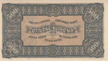 1923. 500K T.W. nyomdahely jelöléssel T:I