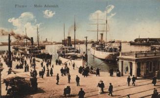 Fiume, Molo Adamich