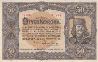 1920. 50K "Orell Füssli Zürich T:II-