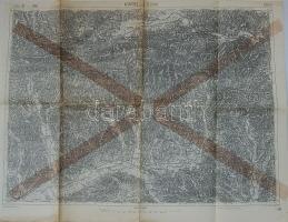 1894 Krapiha u. Zlatar katonai térkép