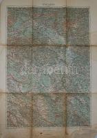 1914 Laibach katonai térkép