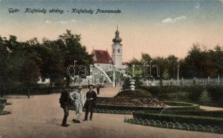 Győr, Kisfaludy sétány