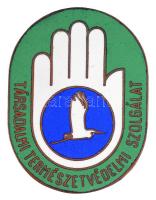 ~1960. "Társadalmi Természetvédelmi Szolgálat" tűzzománcozott Br jelvény T:1