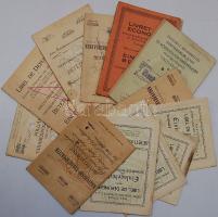 14 db betétkönyv az 1920-as évekből