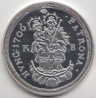 Magyar tallérok utánveretben "Rákóczi Féltallér 1706." Ag (0,999) 20g T:PP Tanúsítvánnyal, csak 2000db!