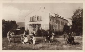 Nagybánya, festőiskola / painting school, vissza So. Stpl