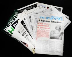 cca 1990 30db újság és újságkivágás az 1956-os forradalomról