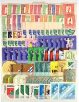 195db reklámbélyeg és reklámcímke albumlapon