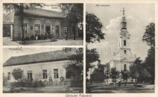 Ádánd Weisz Sándor üzlete, községháza (EK)