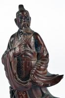 Faragott japán nemes, jelzés nélkül,  m:14 cm