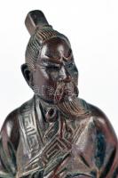 Faragott japán nemes, jelzés nélkül,  m:14 cm