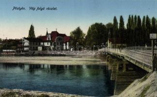 Pöstyén Vág riverside