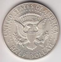 Amerikai Egyesült Államok 1964. 1/2$ Ag "Kennedy" T:2 USA 1964. 1/2 Dollar Ag "Kennedy" C:XF