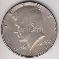 Amerikai Egyesült Államok 1967. 1/2$ Ag "Kennedy" T:2-
USA 1967. 1/2 Dollar Ag "Kenne...
