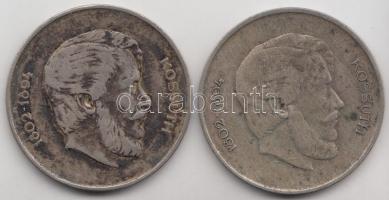 1947. 5Ft Ag "Kossuth" (2x) T:2-