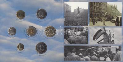 2006. 1Ft-100Ft "1956-os Forradalom" 7klf db dísztokos szettben T:BU Csak 5000db!