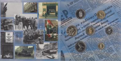 2006. 1Ft-100Ft "1956-os Forradalom" 7klf db dísztokos szettben T:BU Csak 5000db!