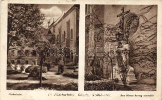 Budapest III. Óbuda; Jó pásztor zárda, San Marco herceg síremléke