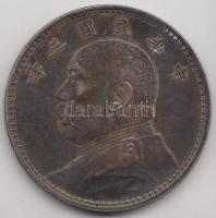 Kína 1914. 1$(1Y) Ag "Yüan Shihkai" T:2,2- China 1914. 1 Dollar (1 Yuan) Ag "Yüan Shihkai" C:aXF