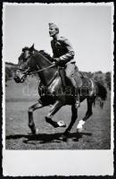 1943 Katona vágta, 13×8 cm