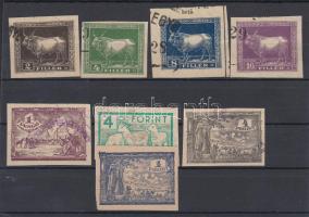 8 db Marhalevél kivágás