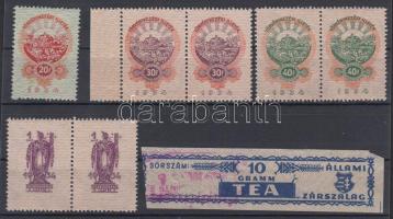 Törvénykezési illeték párokban is + 1 zárszalag összesen 8 db